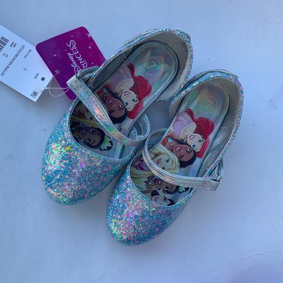 Disney Princess Ballet Shoes Size 7 Toddler Girls NWT - Picture 5 of 8